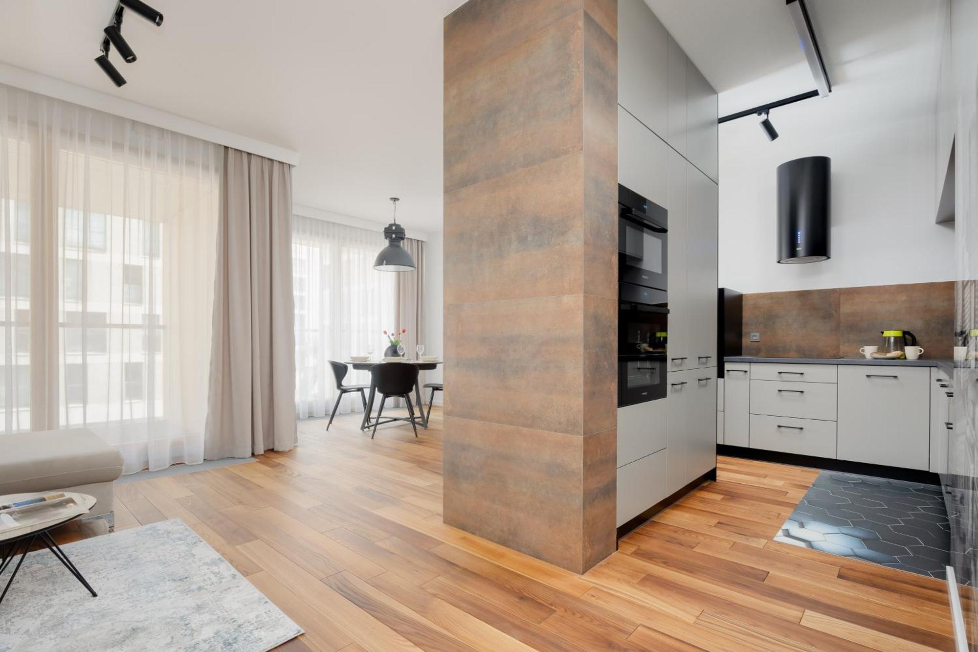 Cozy Apartments With Parking In The 19Th District By Noclegi Renters 华沙 外观 照片
